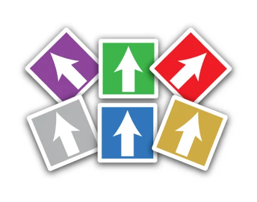 Navigational arrows signs