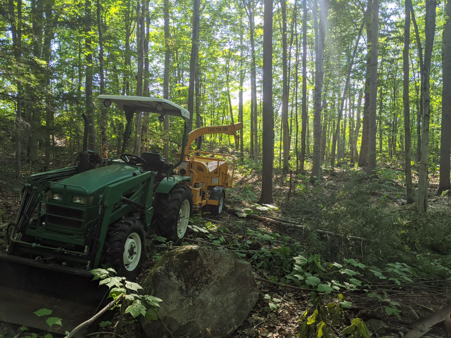 Building out a Disc Golf Course
